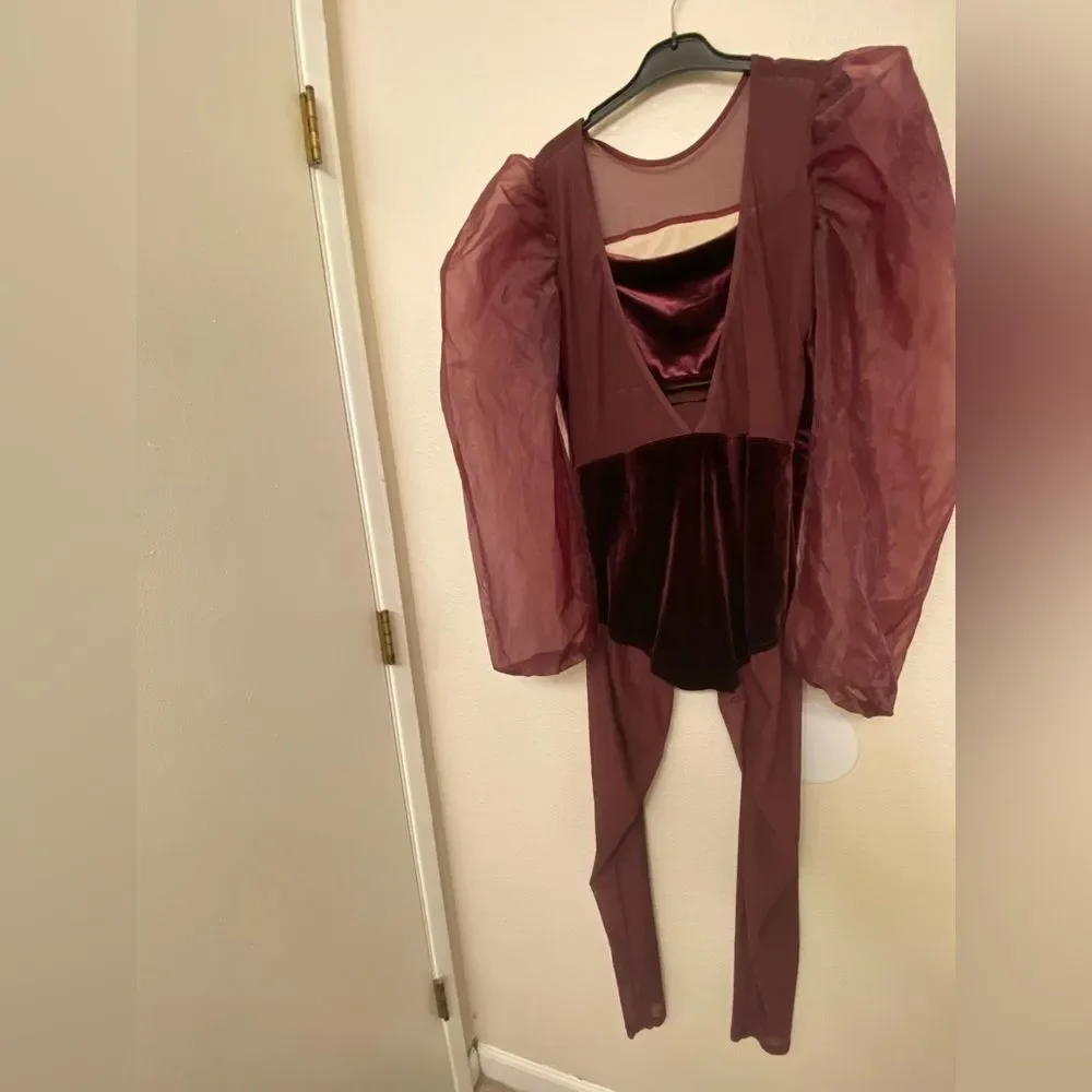 WEISSMAN Elite Dance Costume The Tortured Poets Department 17827 LA-Large adult